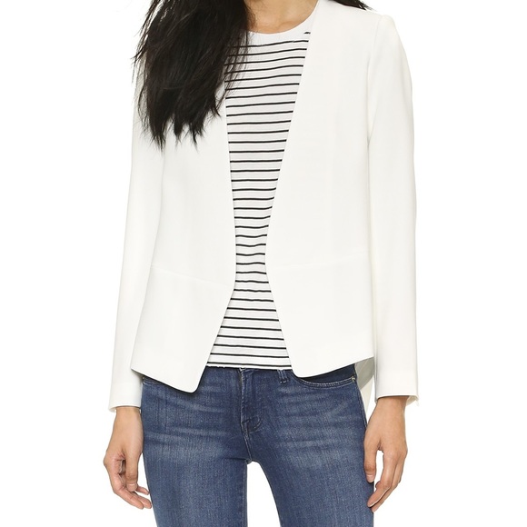 Club monaco Ursula tie back blazer size 0 - Picture 2 of 6